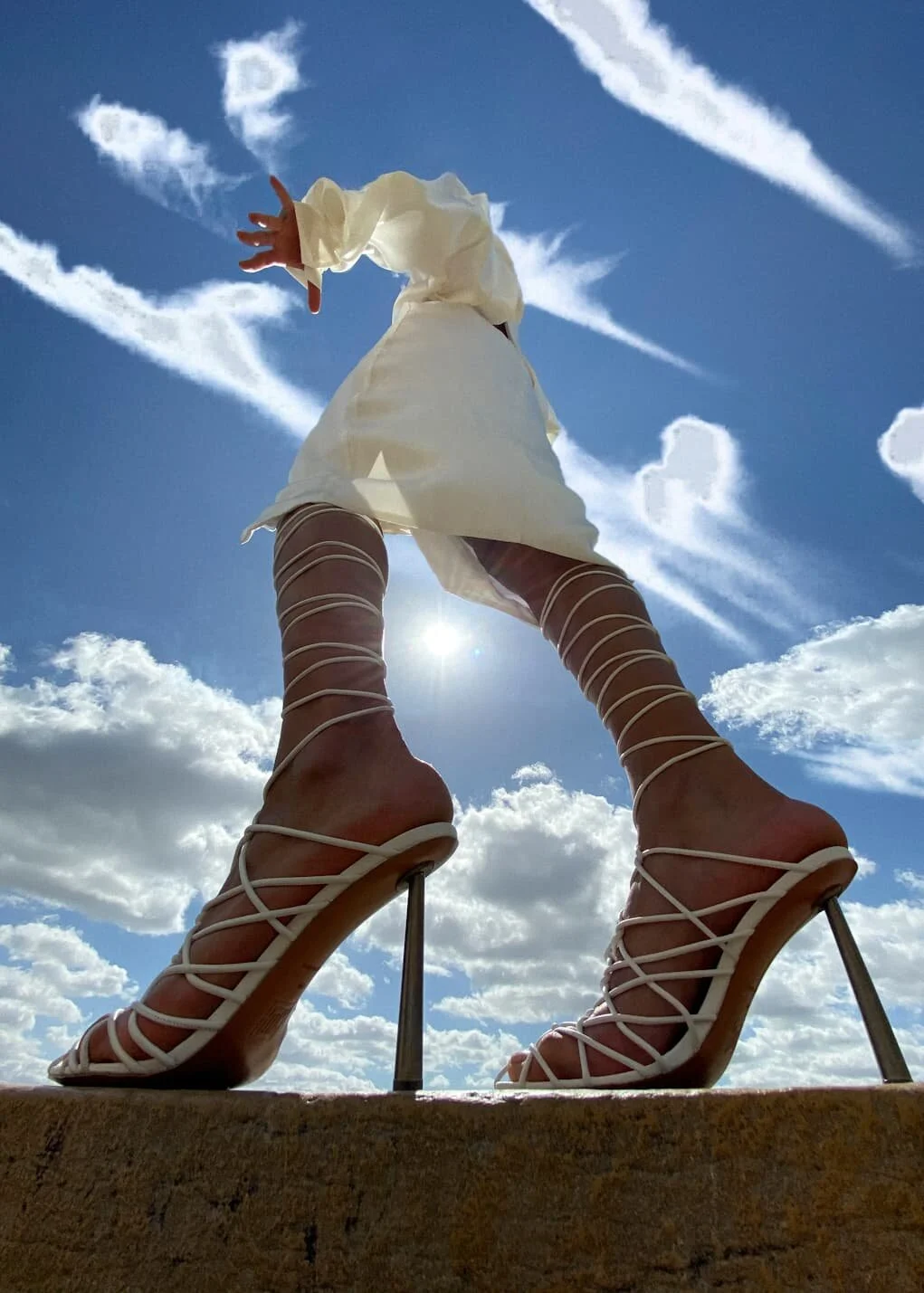 Amina Muaddi s Fenty Shoe Debut in Release 7 20 Campaign Anne